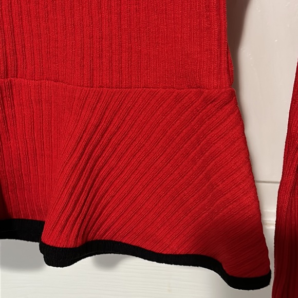 Zara Trafaluc Collection peplum sweater - Picture 4 of 6